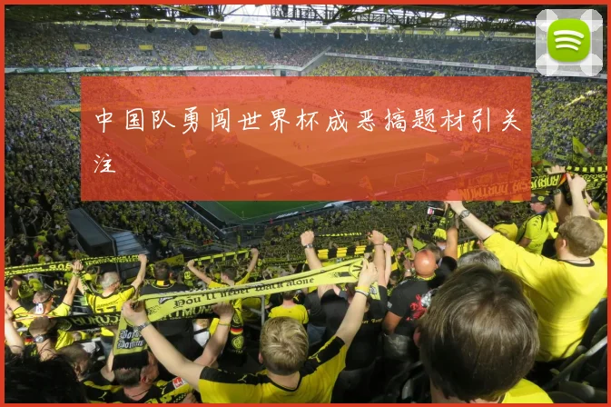 中国队勇闯世界杯成恶搞题材引关注